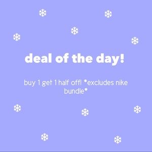 But 1 get 1 half of!